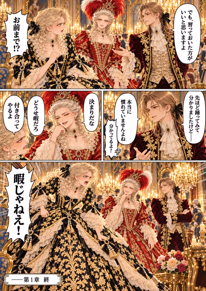 カーテシー・クラブ  女帝陛下の逆転舞踏会 hitomiエロ漫画raw サンプル画像039
