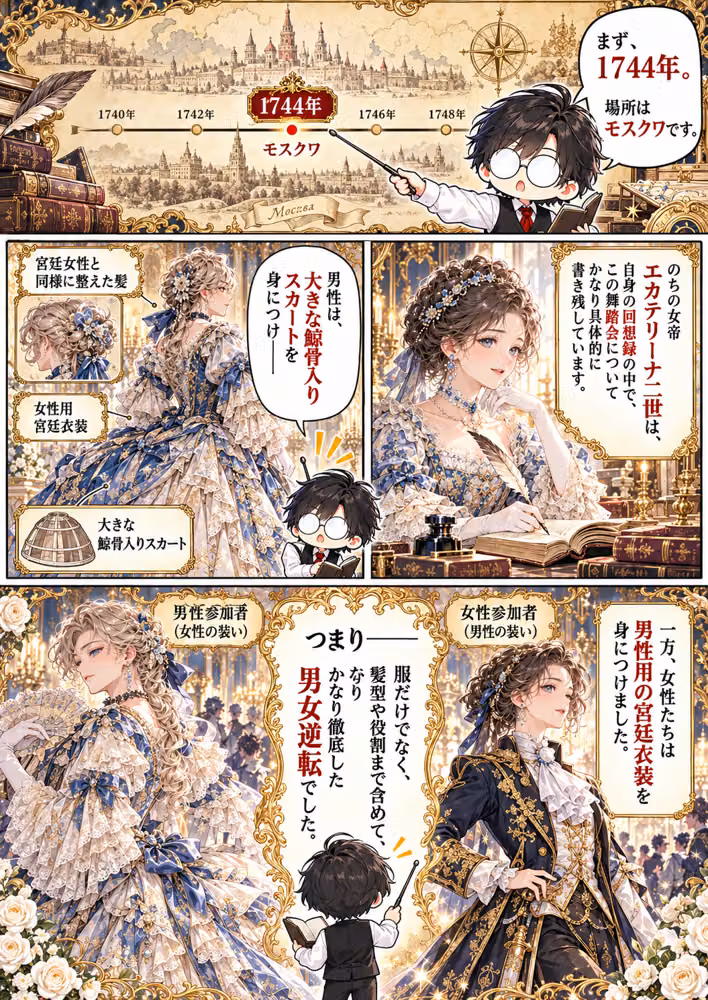 カーテシー・クラブ  女帝陛下の逆転舞踏会 hitomiエロ漫画raw サンプル画像043