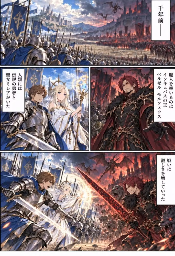聖女伝説 〜聖女様は実はサキュバスだった件〜  1巻 hitomiエロ漫画raw サンプル画像003