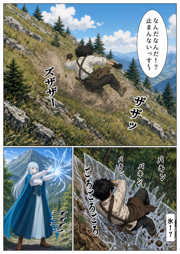 堅物エルフの胸に触れたら、掟で夫になって初夜を教えることになった件 hitomiエロ漫画raw サンプル画像003