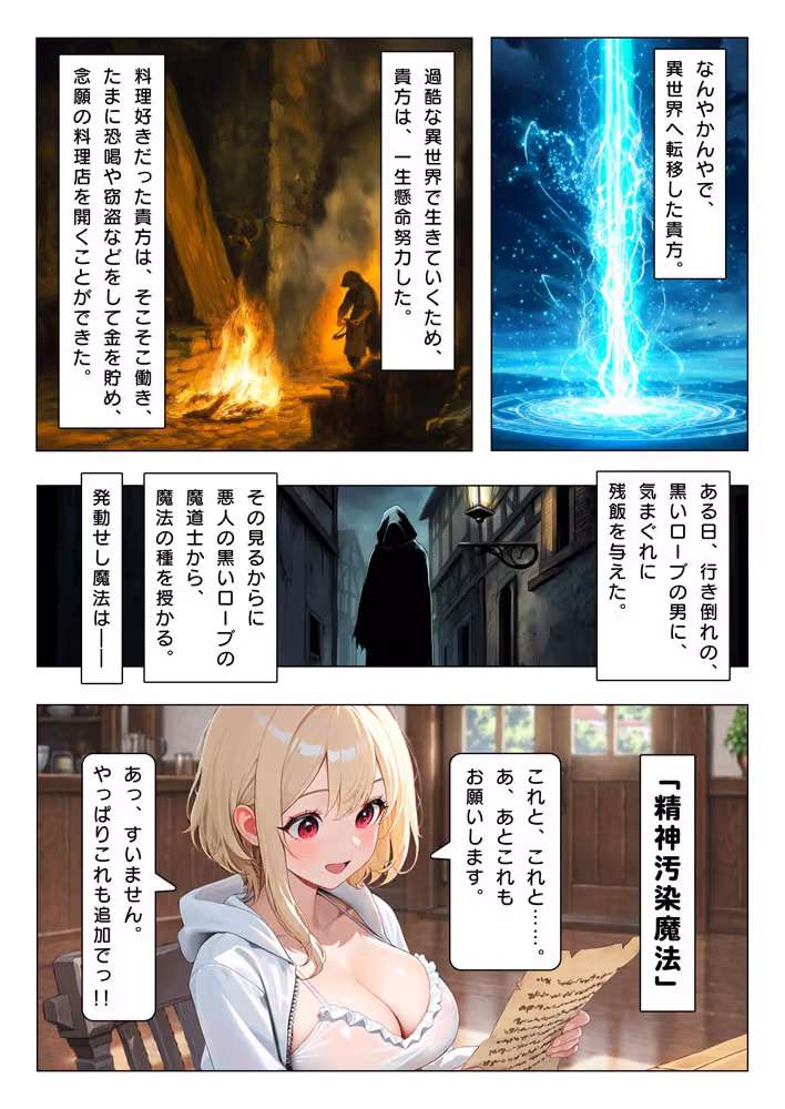 常識改変！  俺の異世界食堂  ―オナホ便器になることを夢見てしまった、とある美少女剣士編― hitomiエロ漫画raw サンプル画像005