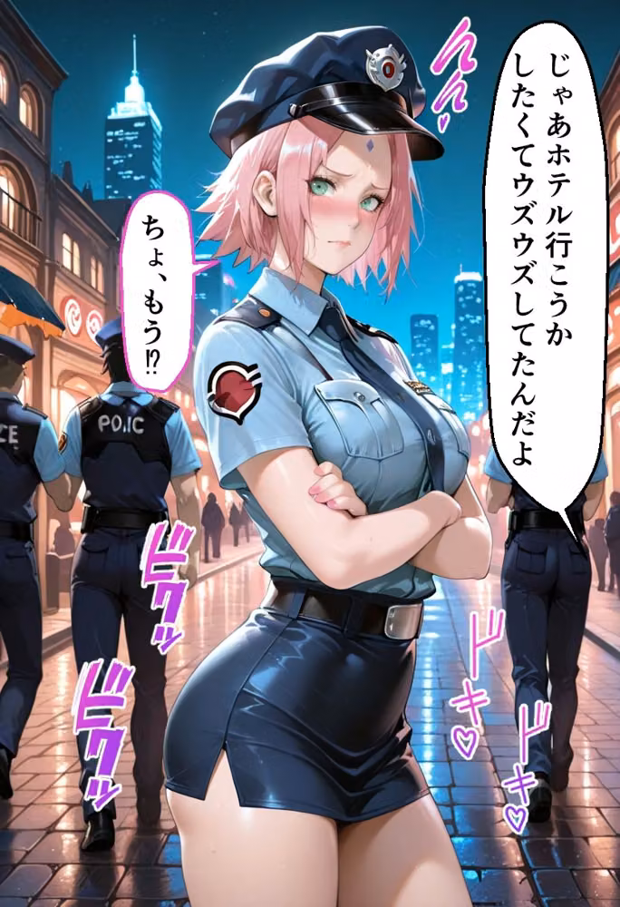 ヒロインとコスプレエッチ NARUT◯  春野サ◯ラ編 hitomiエロ漫画raw サンプル画像008