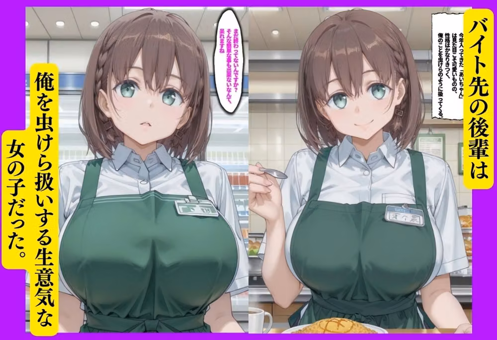 後輩わからせ 〜虫けら扱いしてきた女がメス堕ちするまで〜 hitomiエロ漫画raw サンプル画像002