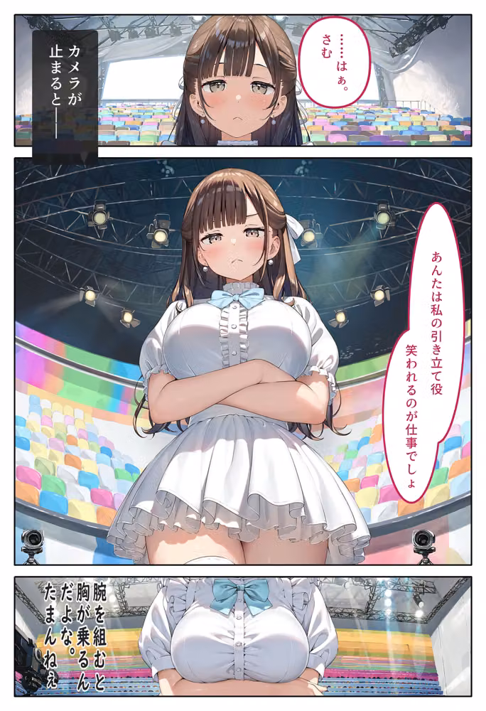 俺を見下す女たちの弱みを握ったら立場逆転セックスし放題になった話〜清純派アイドルと爆乳マネージャー3P編〜 hitomiエロ漫画raw サンプル画像008