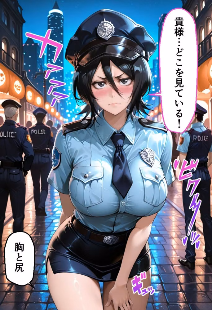 ヒロインとコスプレエッチ BLEACH 朽木ル◯ア hitomiエロ漫画raw サンプル画像008