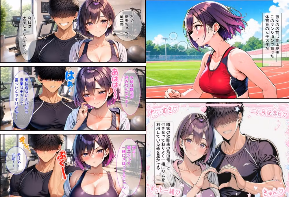 催〇ハーレムマンション  1＋1.5  セット hitomiエロ漫画raw サンプル画像004
