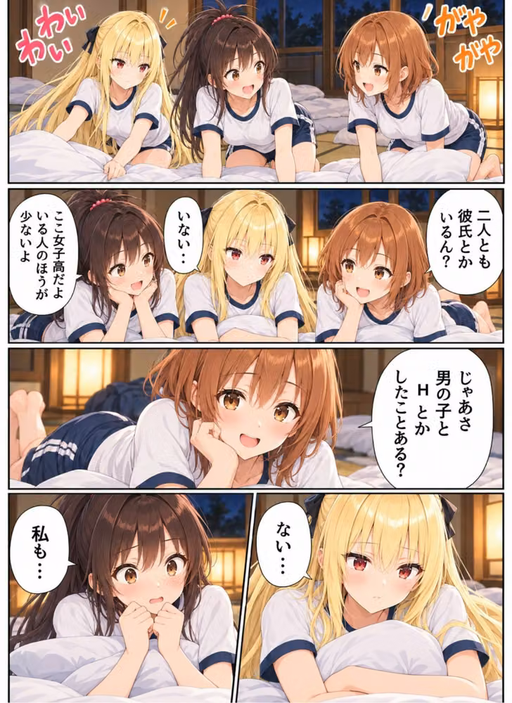 ときめきハーレム学園へようこそ18 hitomiエロ漫画raw サンプル画像001