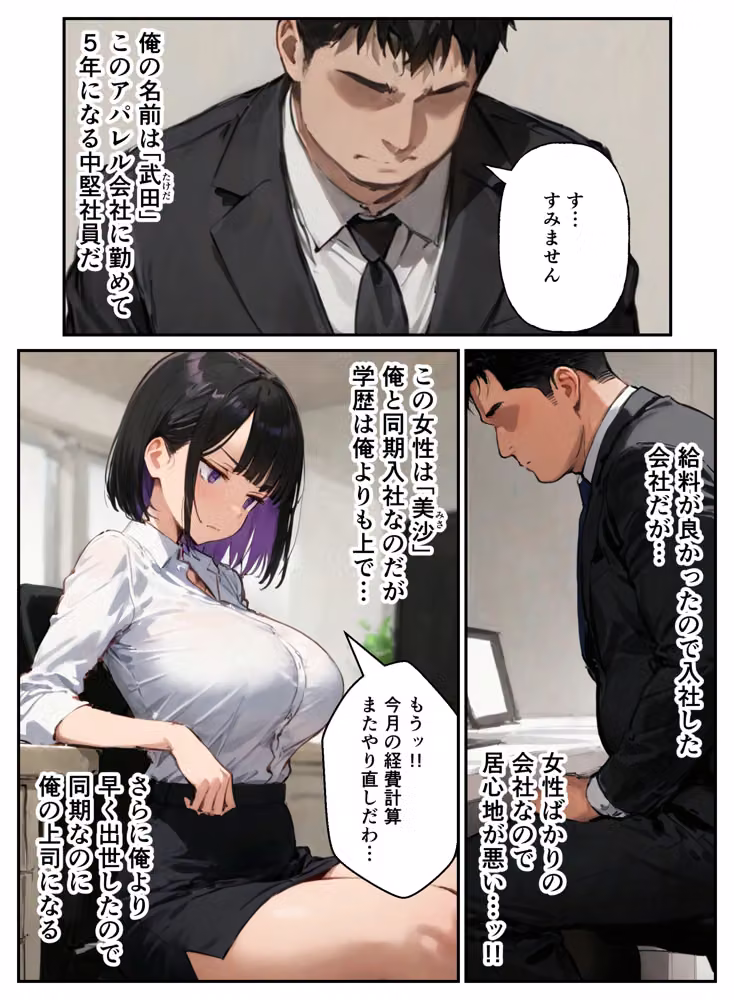 コスプレ好きな陰キャの俺が同僚OLの弱みを握ったのでタイムリープして復讐快楽堕ちさせた話 hitomiエロ漫画raw サンプル画像002
