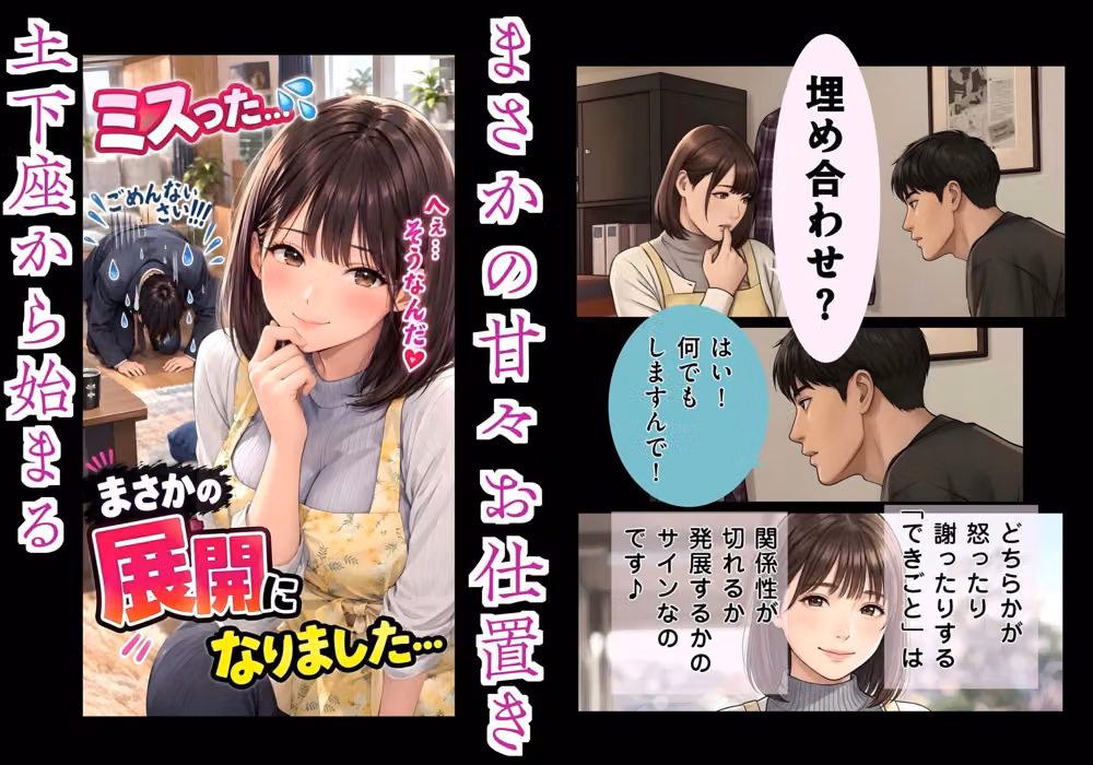 ミスして土下座したら、大家さんに押し倒された件〜「ずっと好きでした」両想い同居人の甘々お仕置き交尾〜 hitomiエロ漫画raw サンプル画像005