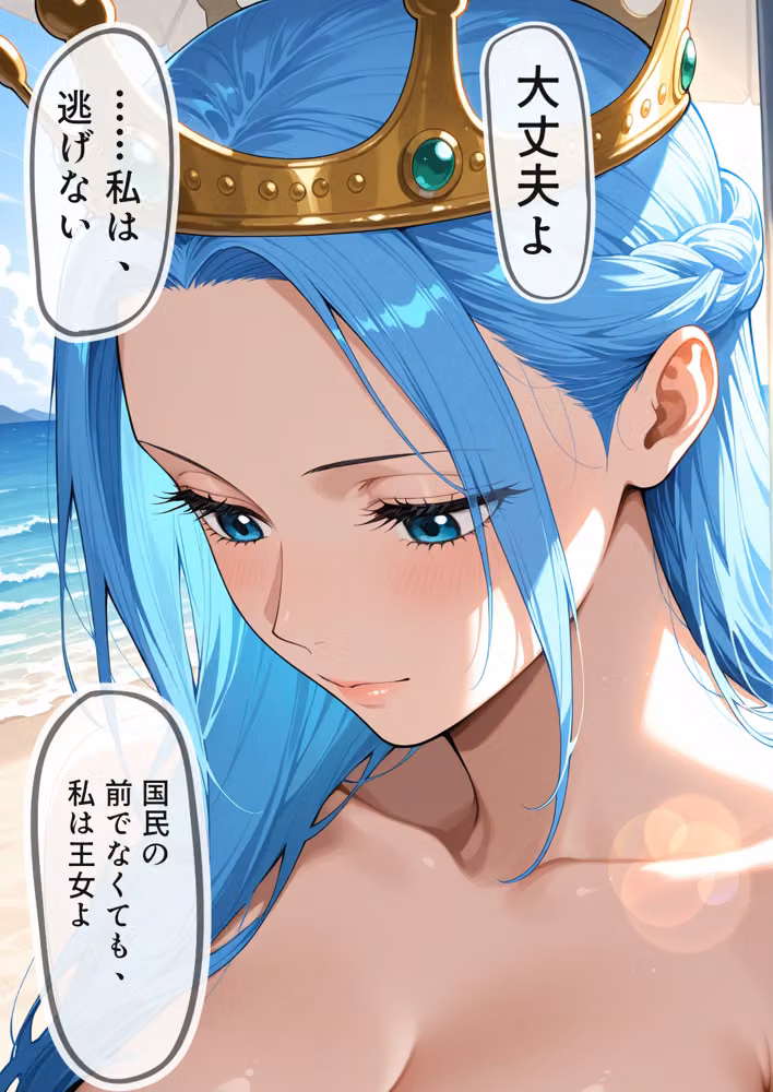 敗北の海賊娘〜砂浜で犯●れる気高き美女たち〜 hitomiエロ漫画raw サンプル画像007