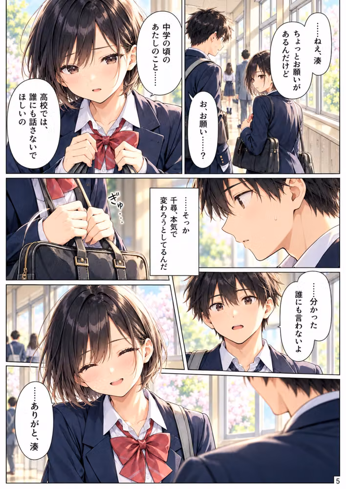 【第1巻】初回販売記念「半額セール♪」『元ヤン幼馴染の清楚デビューが完璧すぎる件。』【全11話・約110P・フルカラー】 hitomiエロ漫画raw サンプル画像005