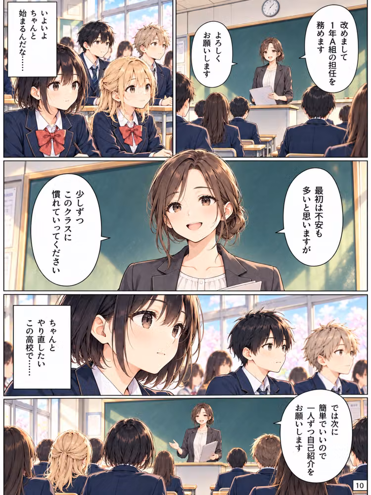 【第1巻】初回販売記念「半額セール♪」『元ヤン幼馴染の清楚デビューが完璧すぎる件。』【全11話・約110P・フルカラー】 hitomiエロ漫画raw サンプル画像010