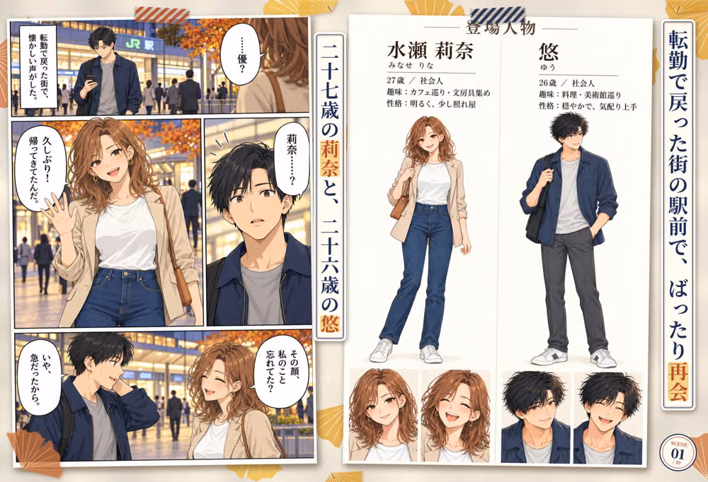 再会した彼女と、ふたりきりの週末 hitomiエロ漫画raw サンプル画像001
