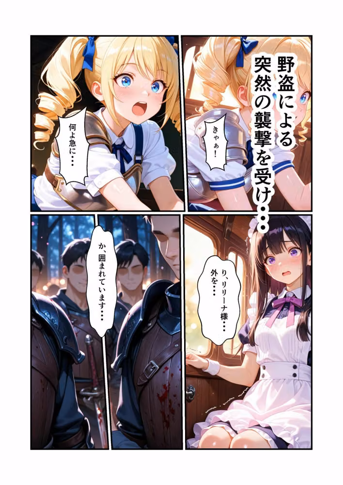 転生淫魔の調教日誌  輪●される侯爵令嬢 hitomiエロ漫画raw サンプル画像003