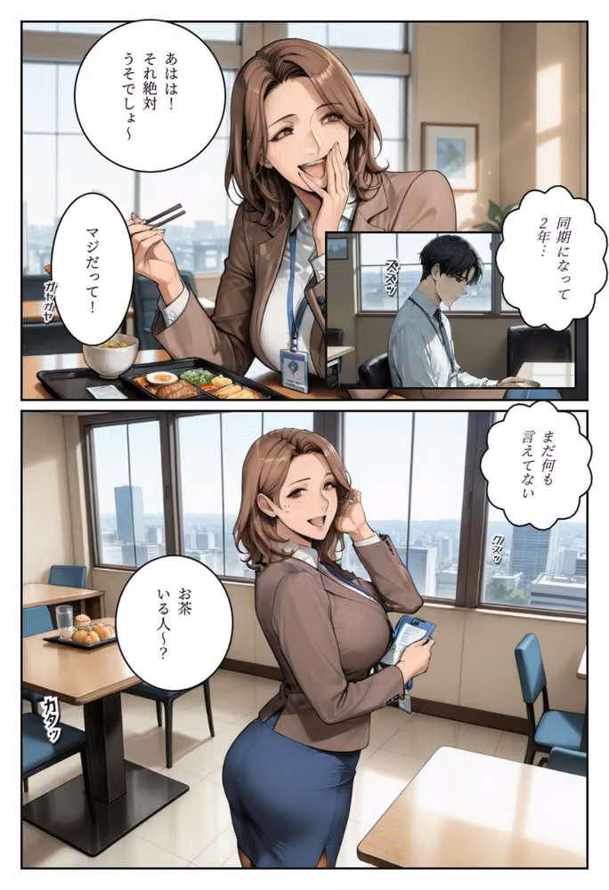 湊くんはオナ禁ができない 〜好きな同期が、先輩に寝取られていた〜 hitomiエロ漫画raw サンプル画像003
