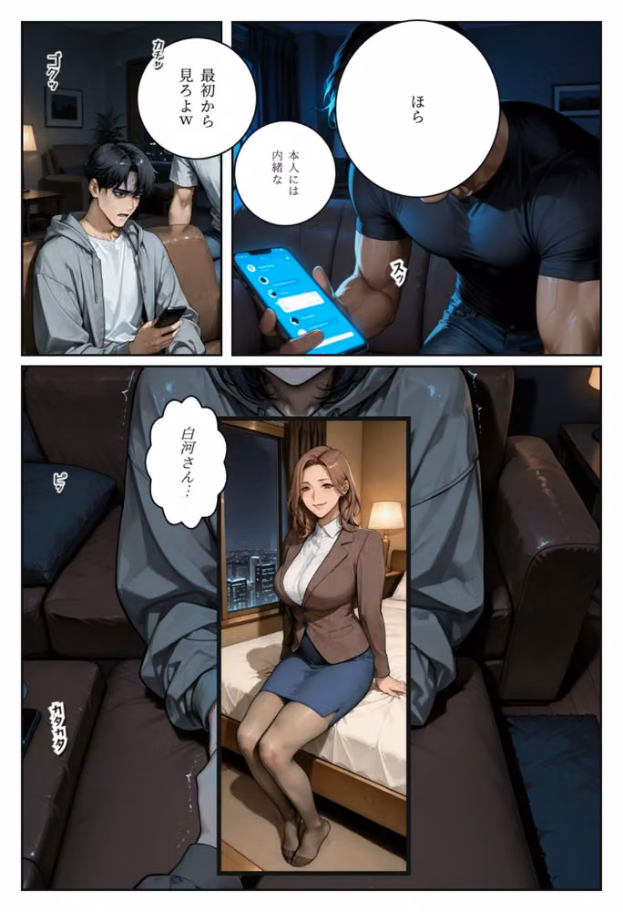 湊くんはオナ禁ができない 〜好きな同期が、先輩に寝取られていた〜 hitomiエロ漫画raw サンプル画像005