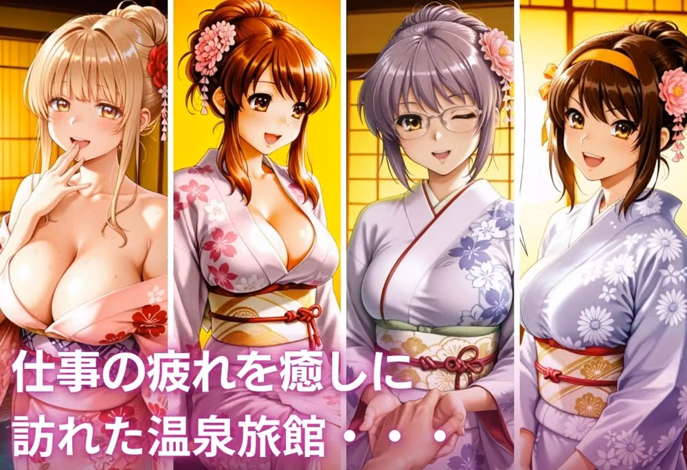 【女将の中出し温泉宿】お背中流しますか？それとも子宮に出しますか？ hitomiエロ漫画raw サンプル画像001