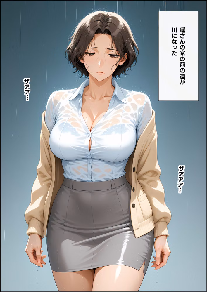 先輩の人妻と車の修理代のかわりにセックスする契約をしたら、三回では終われなくなった話 hitomiエロ漫画raw サンプル画像004