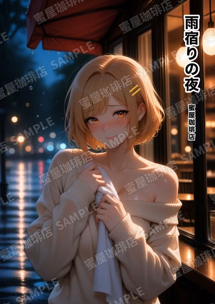 雨宿りの夜 hitomiエロ漫画raw サンプル画像001