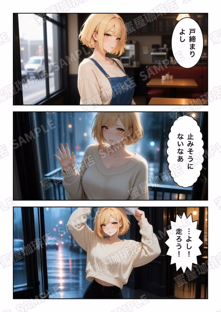 雨宿りの夜 hitomiエロ漫画raw サンプル画像003