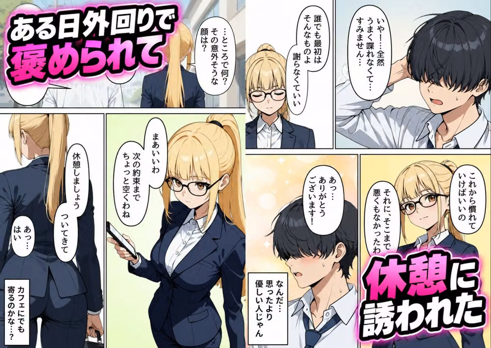 クール上司と仕事中にラブホで『休憩』した話 hitomiエロ漫画raw サンプル画像002