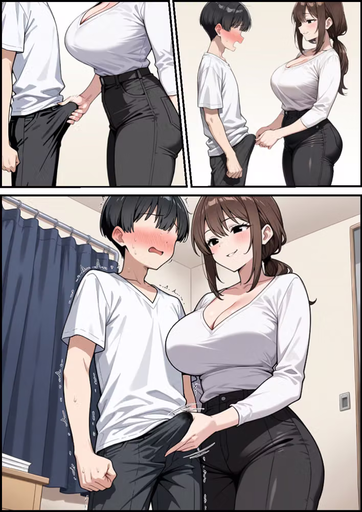 隣のシングルマザーはひたすらにぼくを甘やかしてくれる hitomiエロ漫画raw サンプル画像046