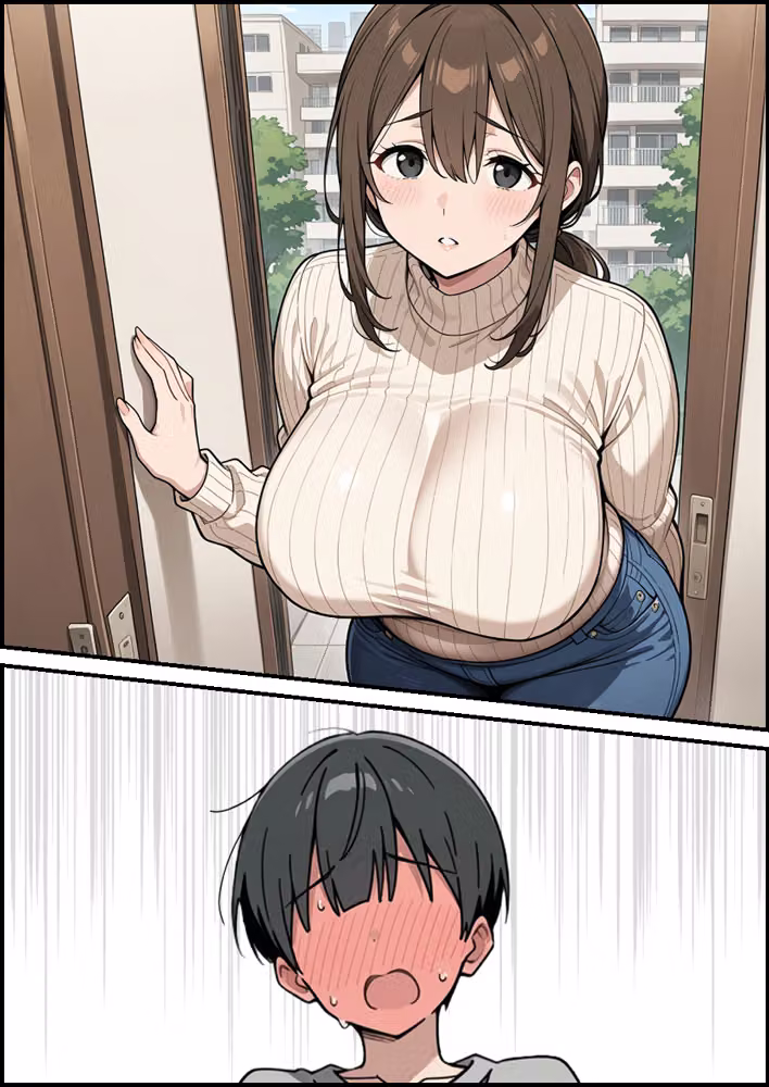 隣のシングルマザーはひたすらにぼくを甘やかしてくれる hitomiエロ漫画raw サンプル画像051