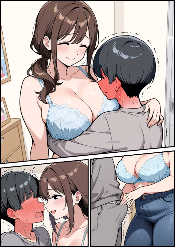 隣のシングルマザーはひたすらにぼくを甘やかしてくれる hitomiエロ漫画raw サンプル画像058
