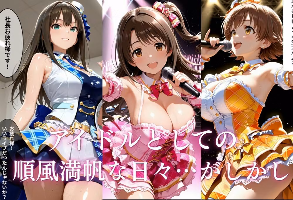 悪徳社長とアイドルの監禁オナホ合宿 hitomiエロ漫画raw サンプル画像001