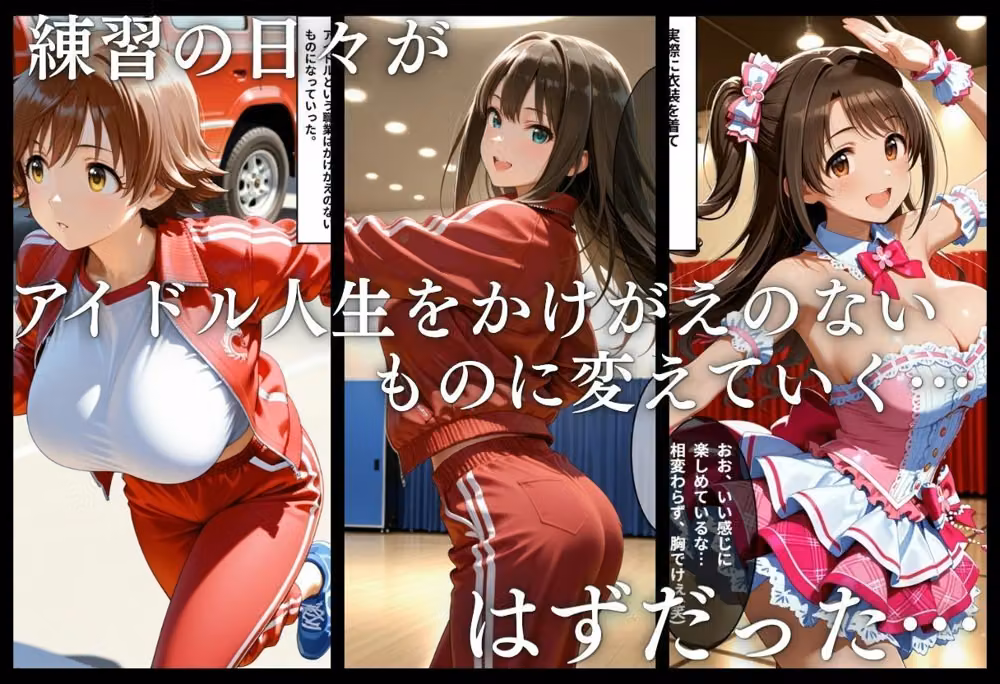 悪徳社長とアイドルの監禁オナホ合宿 hitomiエロ漫画raw サンプル画像003