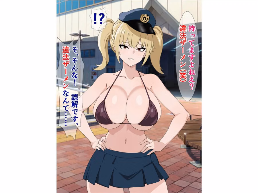僕の精液が違法ザーメンとしてドスケベ警察に押収されるって本当ですか！？ hitomiエロ漫画raw サンプル画像007