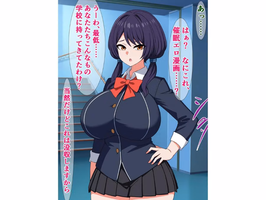 は？ 真面目委員長の私が催●になんてかかるわけないじゃない！（ヘコヘコ） hitomiエロ漫画raw サンプル画像005