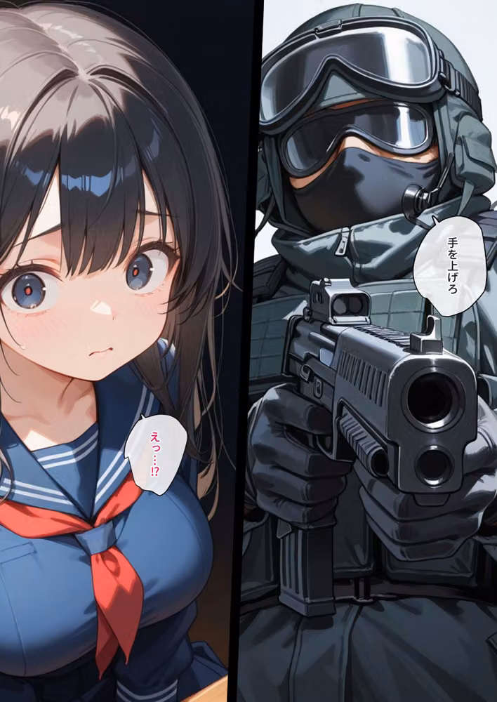 学園を占拠したテロリストがド変態だったら モザイク版（単話） hitomiエロ漫画raw サンプル画像004