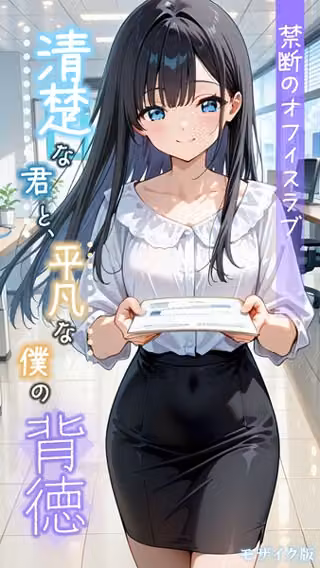 清楚な君と、平凡な僕の背徳 〜禁断のオフィスラブ〜 モザイク版