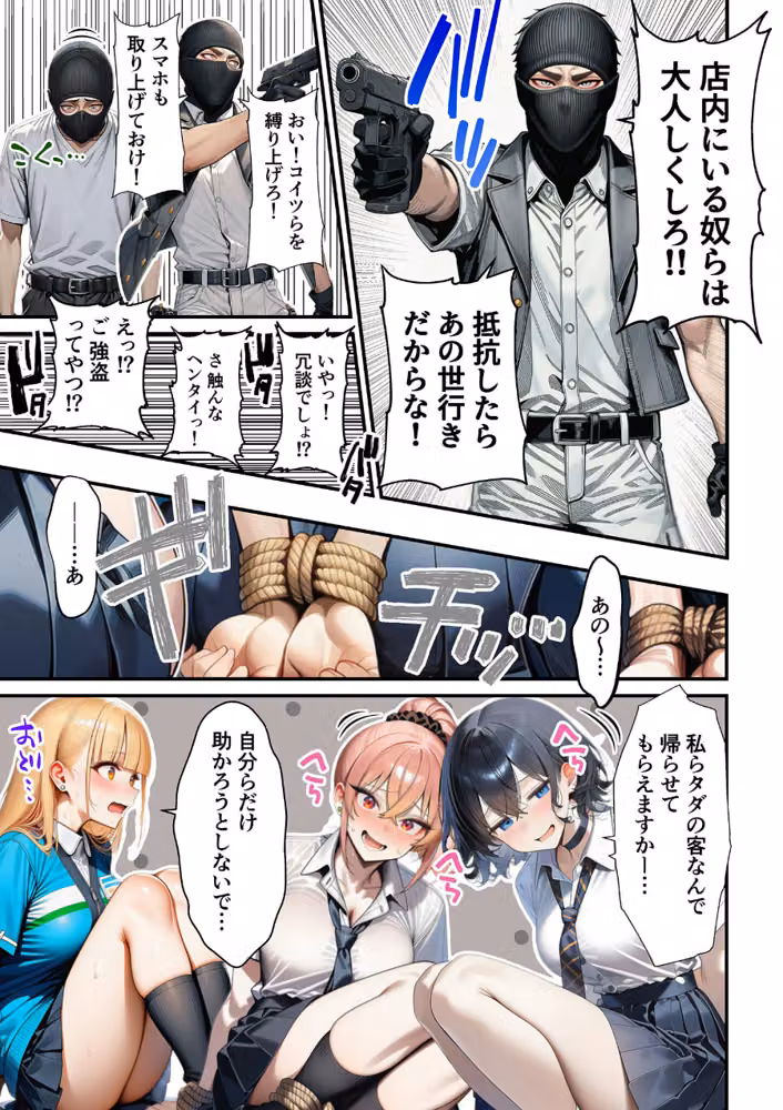 人質ライブ配信 モザイク版 hitomiエロ漫画raw サンプル画像011