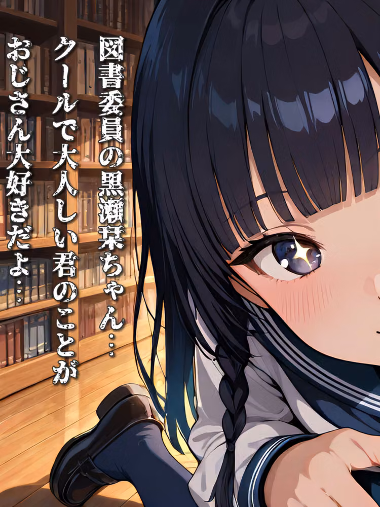 【CG】微乳図書委員の受難 おじさんに汚され、理性が崩壊する瞬間 モザイク版 hitomiエロ漫画raw サンプル画像003