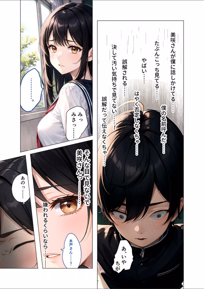 純愛を踏みにじる淫乱マリア（単話） hitomiエロ漫画raw サンプル画像006