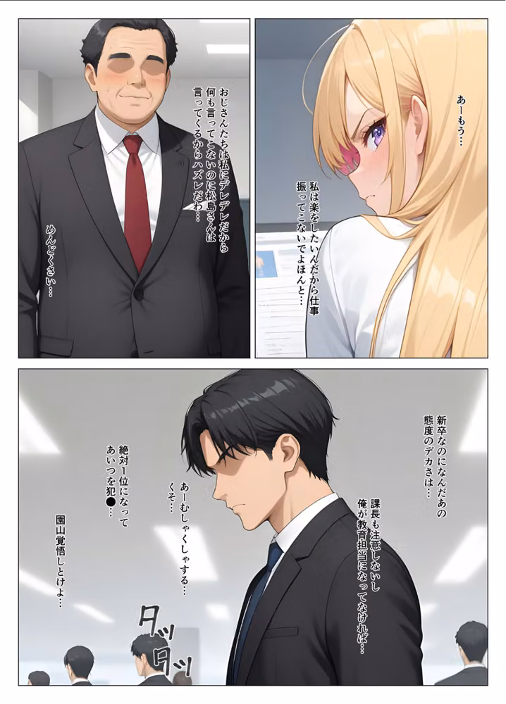 営業成績王になった俺が生意気な新卒ギャルを分からせた話 モザイク版 hitomiエロ漫画raw サンプル画像009
