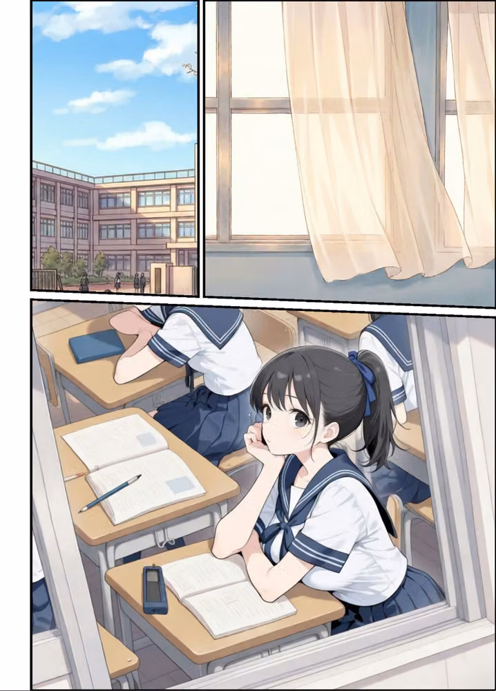 純粋清楚義妹のブラ透け事件から、学園で家でと連続甘々中●し懇願SEXした話 モザイク版 hitomiエロ漫画raw サンプル画像009