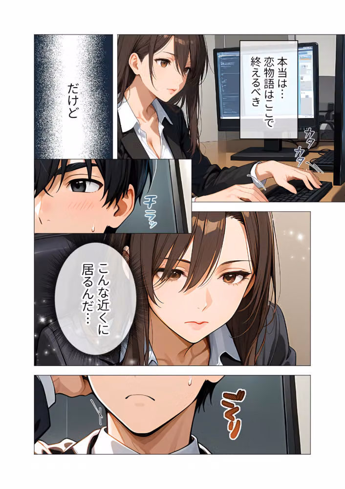 職場の女上司はむっちり人妻。（単話） hitomiエロ漫画raw サンプル画像009
