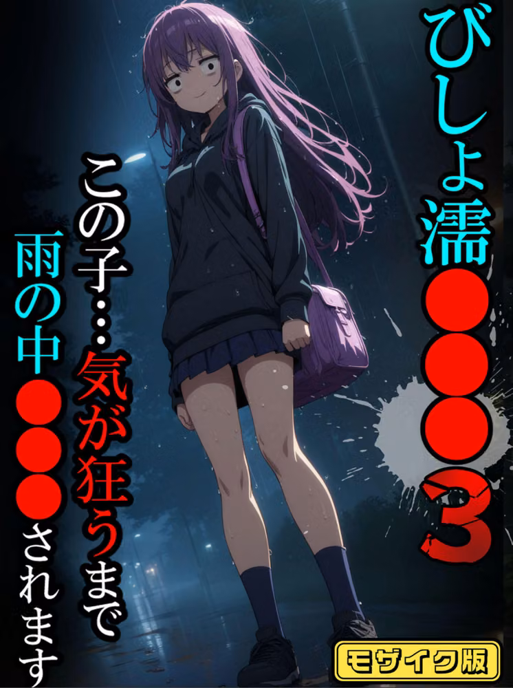 【全8作収録】びしょ濡●●● 【CG】 セット版 〜この子たち…気が狂うまで雨の中●されます〜 モザイク版 hitomiエロ漫画raw サンプル画像002