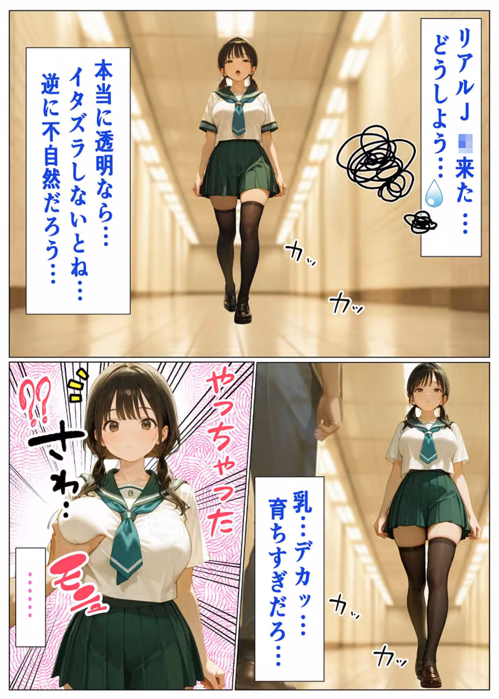 透明人間ドリンク モザイク版 hitomiエロ漫画raw サンプル画像008