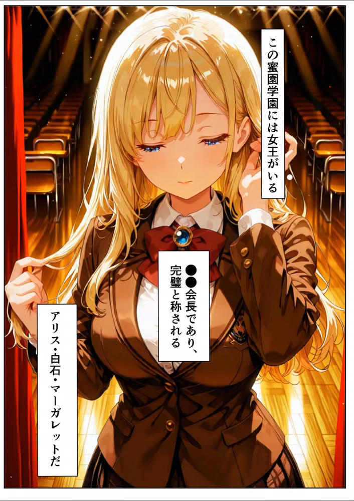 完璧●●会長アリスの聖水〜変態な彼女と僕が繋がった日 モザイク版 hitomiエロ漫画raw サンプル画像002