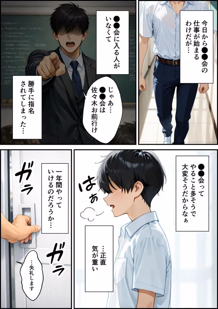 女の子扱いされたい王子様な委員長があまあま中●しセックスでメスになる話 モザイク版 hitomiエロ漫画raw サンプル画像003