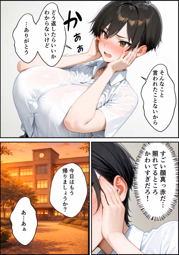 女の子扱いされたい王子様な委員長があまあま中●しセックスでメスになる話 モザイク版 hitomiエロ漫画raw サンプル画像013