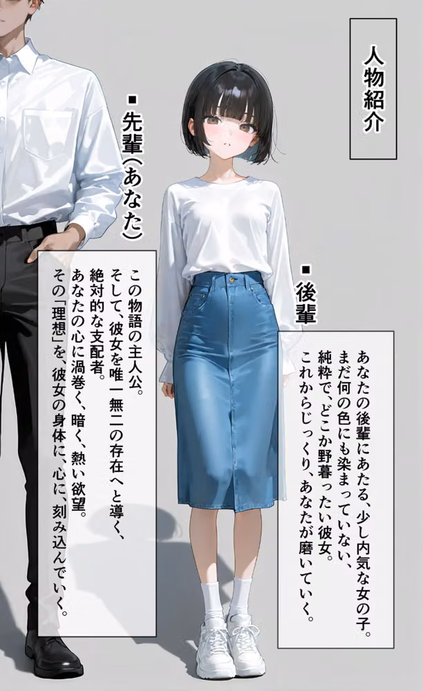 【全2作収録】彼女を俺の性癖に染める過程 1＆2 〜先輩が喜んでくれるなら…〜 モザイク版 hitomiエロ漫画raw サンプル画像004