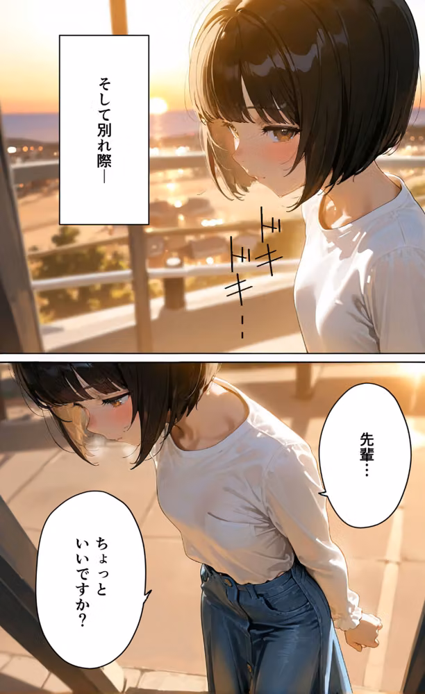 【全2作収録】彼女を俺の性癖に染める過程 1＆2 〜先輩が喜んでくれるなら…〜 モザイク版 hitomiエロ漫画raw サンプル画像009
