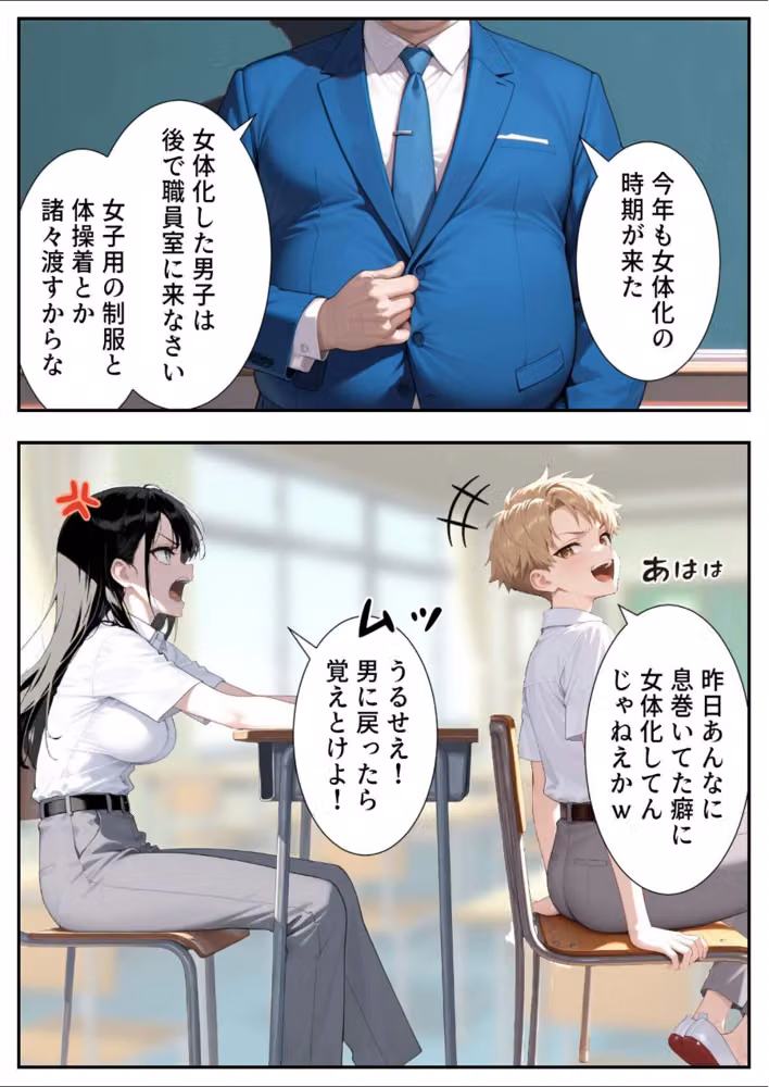 今年も女体化の季節がやってきました hitomiエロ漫画raw サンプル画像006