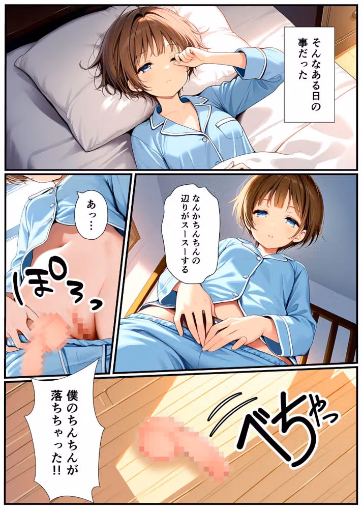 子宮誕生〜女の子になった体でセックスに溺れる学校生活〜【モザイク版】 hitomiエロ漫画raw サンプル画像002