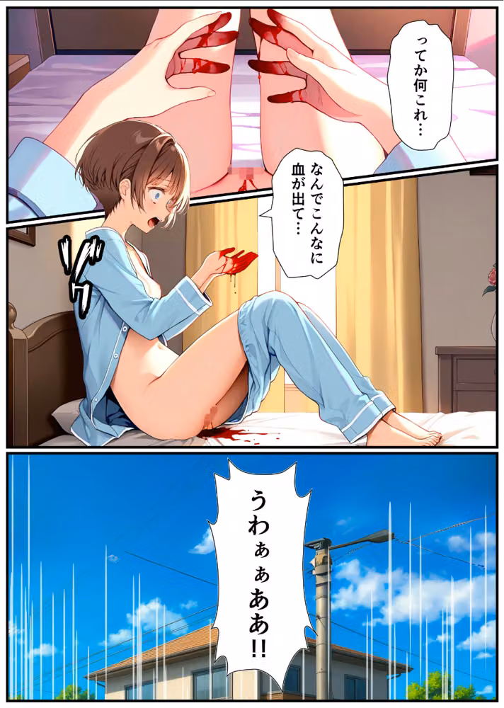 子宮誕生〜女の子になった体でセックスに溺れる学校生活〜【モザイク版】 hitomiエロ漫画raw サンプル画像004